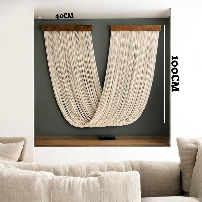 Bohemian Yarn Wall Art