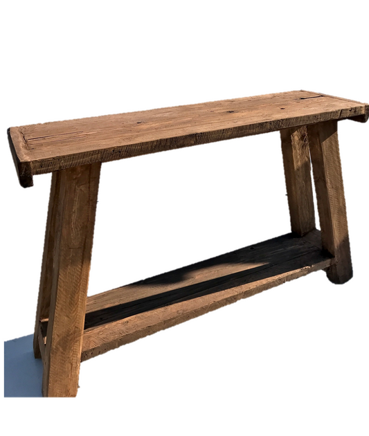 Chunky Rustic Entryway Console Table