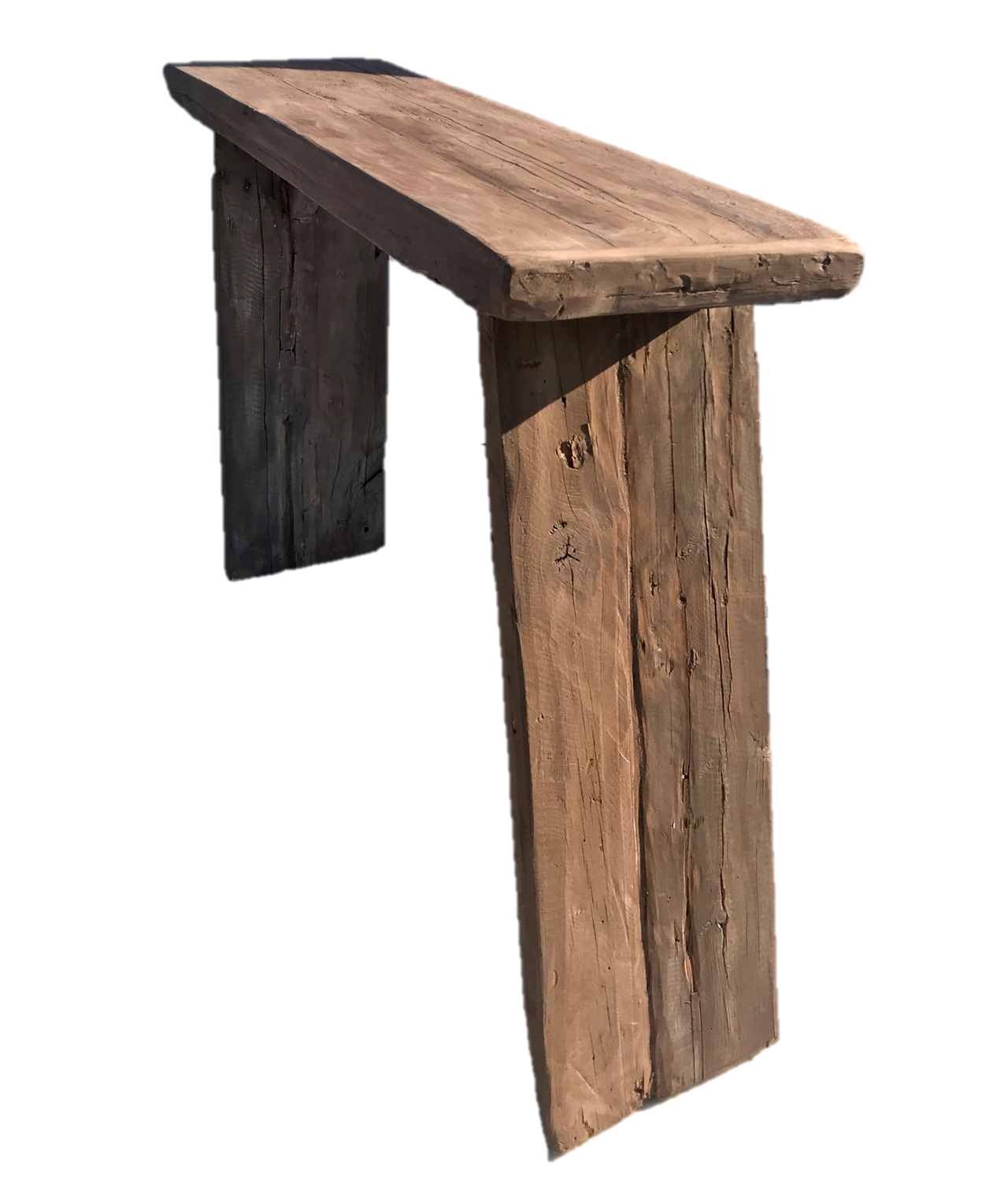 Rustic Reclaimed Wood Console